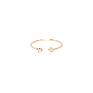 Zoe chicco diamond 14k open ring